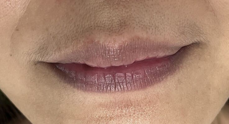 リップアート before